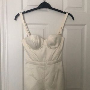 NWT House of CB Kaela Ivory Jumpsuit